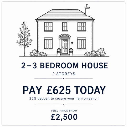 Home Harmonisation 2-3 Bed House